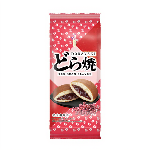 Love & Love LL Dorayaki Cake - Red Bean Flavour Filling 165g (3pcs)