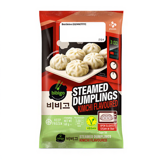 bibigo Steamed Dumplings Kimchii (Tray) 168g