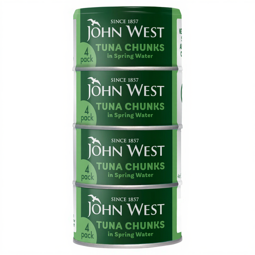 John West Tuna Chunks In Springwater 4 x 125g
