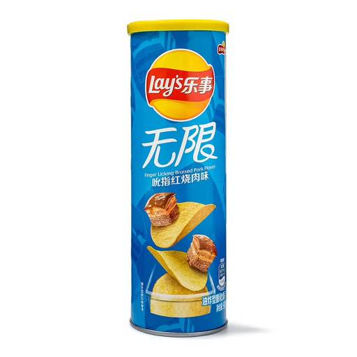 Lay's Stax Braised Pork Flavour Chips 90g