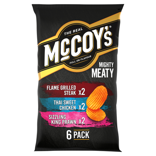 McCoys Ridge Cut Mighty Meaty, 6 × 25g