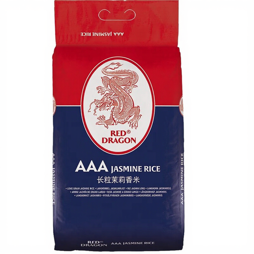 10 kg sack of Red Dragon AAA Cambodian fragrant long-grain rice