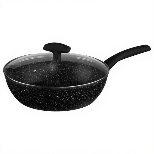 28cm Forged Aluminum Pan + Lid