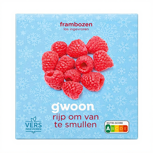 G'woon Frambozen Versgevroren - 250 g