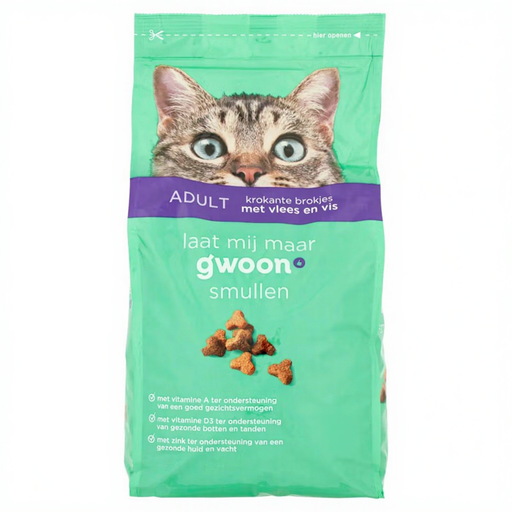 g'woon Adult Crunchy Meat and Fish Chunks 2kg