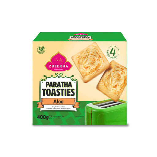 Zulekha Paratha Toasties Aloo 400g