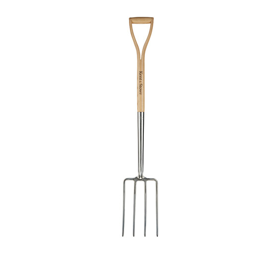 Kent and Stowe Stainless Steel Digging Fork