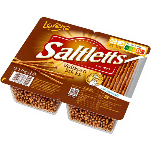Lorenz Saltletts Wholegrain pretzel sticks, 175 g