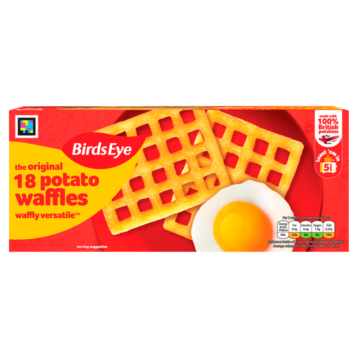 Birds Eye Potato Waffles 1.02kg