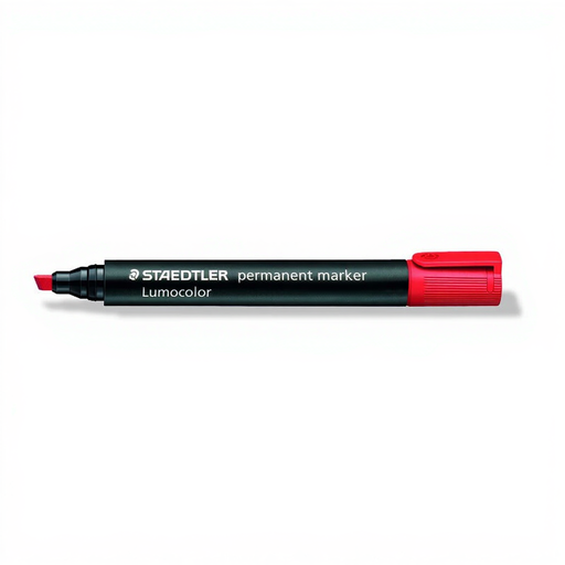 STAEDTLER Lumocolor Permanent Marker, 2-5 mm Chisel Synthetic Tip