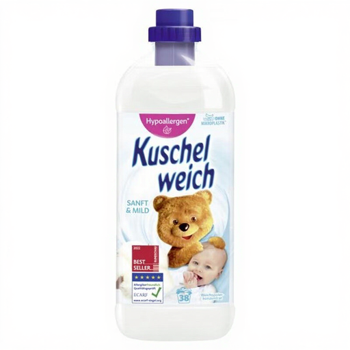 Kuschelweich Weichspüler Sanft & Mild 1L 38WL