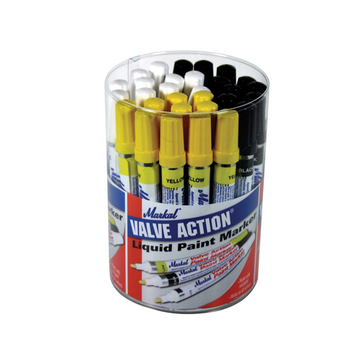 Markal Paint-Riter Valve Action Paint Marker 24 Pack
