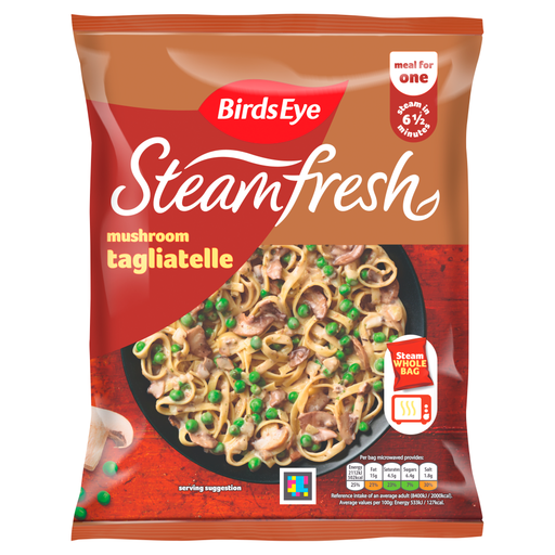 Birds Eye Steam Fresh Mushroom Tagliatelle