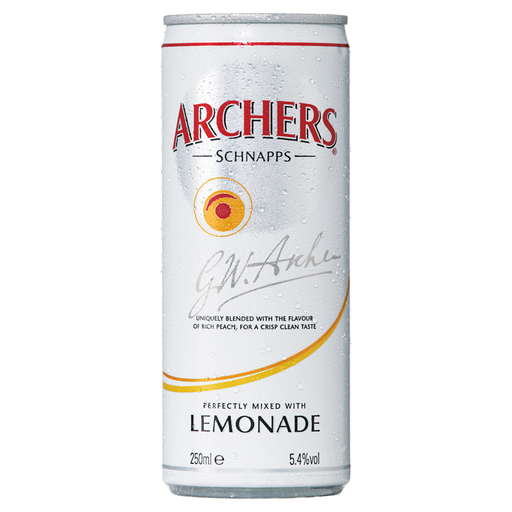 Archers & Lemonade Ready-to-Drink Cocktail 250ml