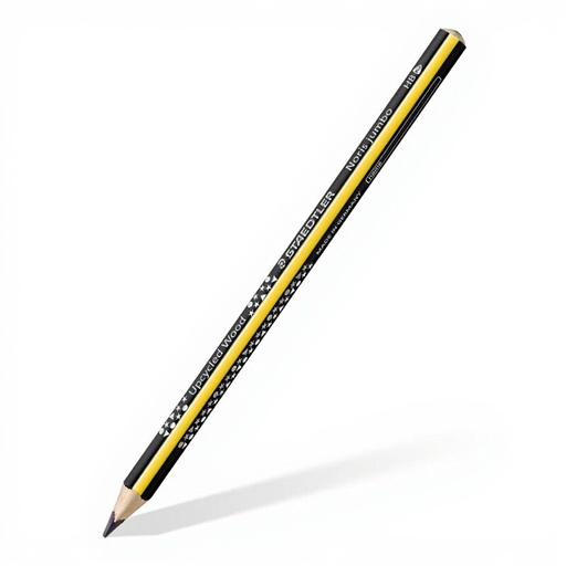 Noris Jumbo Triangular Graphite Pencil, 4 mm Lead, HB Grade