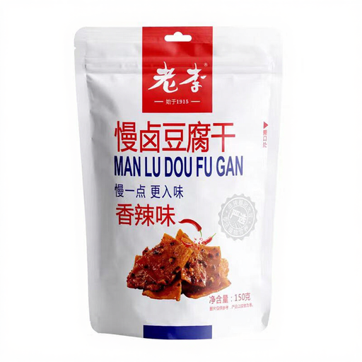 laoli Slow-Cooked Dried Tofu (Spicy Flavor) 150G