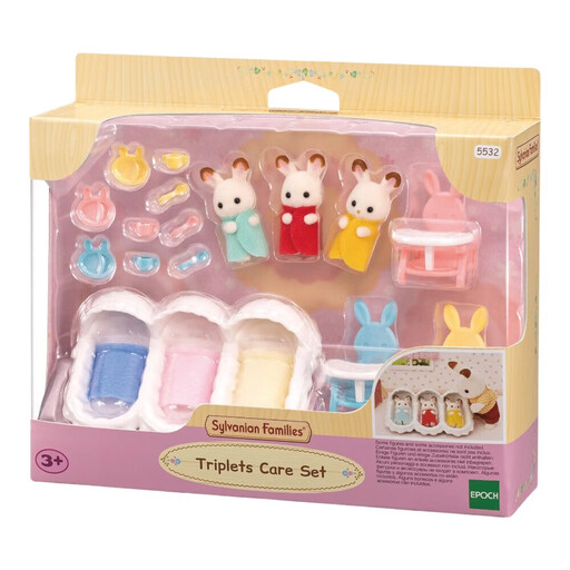 Sylvanian Families Triplets Care Set