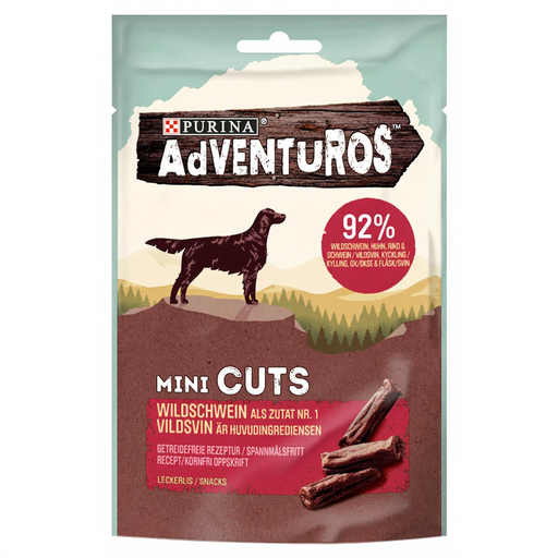 PURINA AdVENTUROS Mini Cuts Wild Boar 70 g