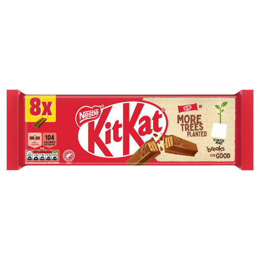 KitKat 2 Finger Milk 8 x 20.7g pack
