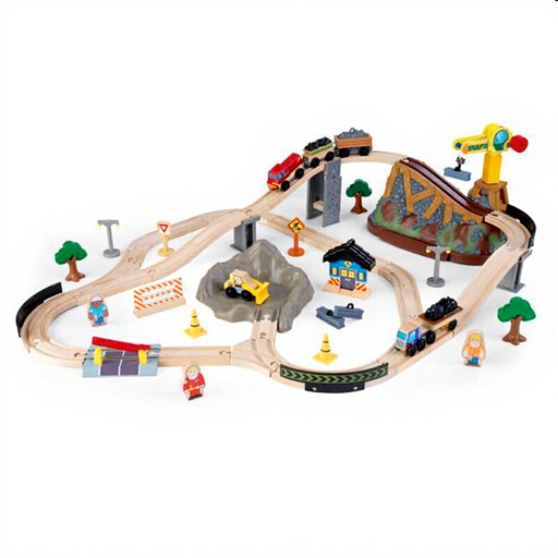 KidKraft Bucket Top Construction Train Set