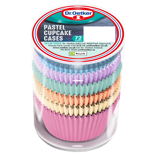 Dr. Oetker Pastel Cupcake Cases