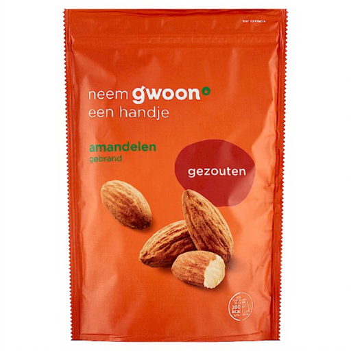 g'woon Roasted & Salted Almonds 150g