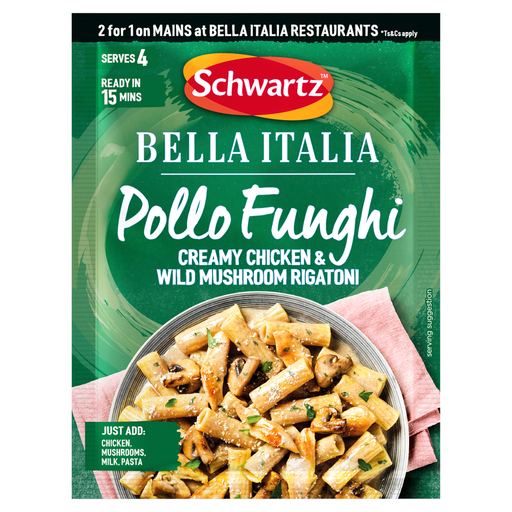Schwartz Bella Italia Pollo Funghi 30g