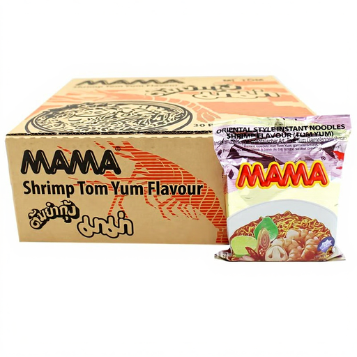 MAMA Instant Creamy Shrimp Noodles, 30 x 60g, Bulk Box