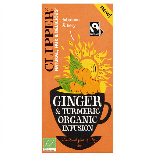 Clipper Ginger Turmeric Infusion 20pcs