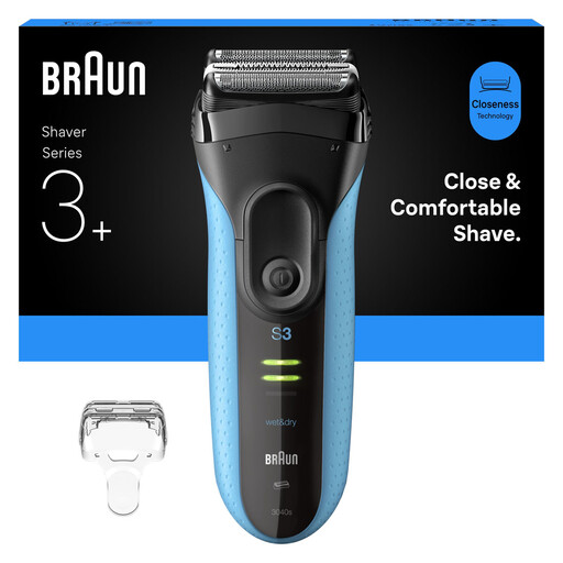 Braun Series 3+ 3040s Wet & Dry Shaver