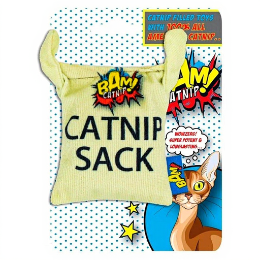 BAM! - Toy with Catnip - 10 cm - Sack