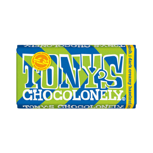 Tony's Chocolonely Dark Creamy Hazelnut Crunch
