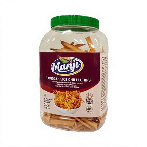 Manji Tapioca Slice Chilli Chips
