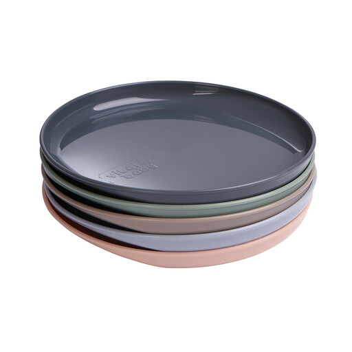 Vital Baby Nourish Perfectly Simple Plates 5 Pack Natural