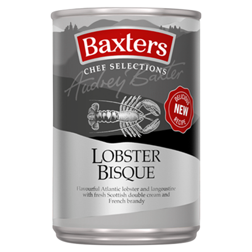 Baxters Lobster Bisque Chef's Selection Soup 400g