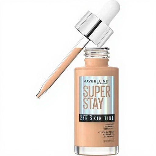 Maybelline Skin Tint Foundation with Vitamin C Long-lasting up to 24H Vegan Formula Shade 40 30ml
