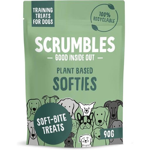 Scrumbles Softies Training Treats For Dogs Plant Based