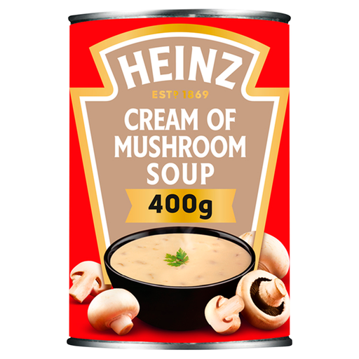 Heinz Cream of Mushroom Soup 400g tin