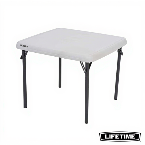 Lifetime Children's Square Folding Table 24 inch Almond