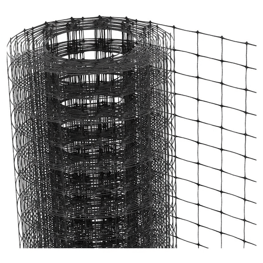 Tenax Cintoflex D Black 1x100m， Plastic Fencing for Domestic Animals/Courtyards