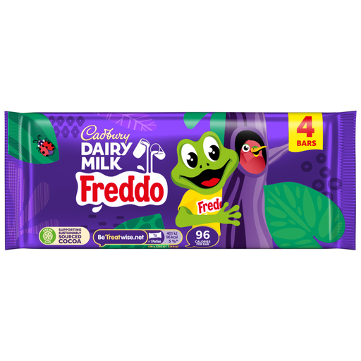 Cadbury Dairy Milk Freddo 4-pack 72g