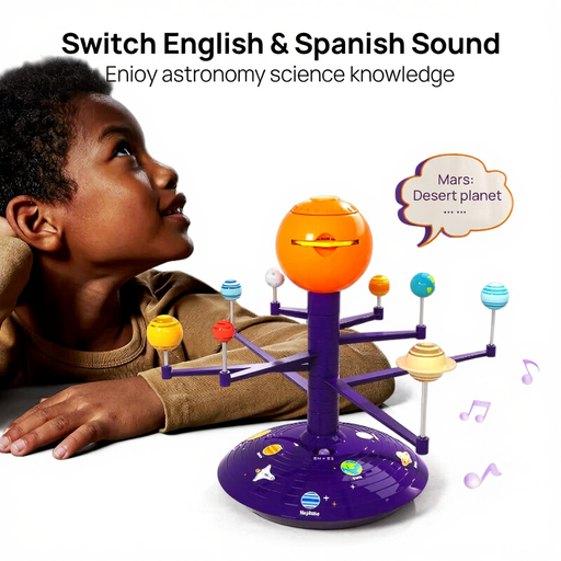 Science Can Kids Solar System Model Talking Projection Toy Set