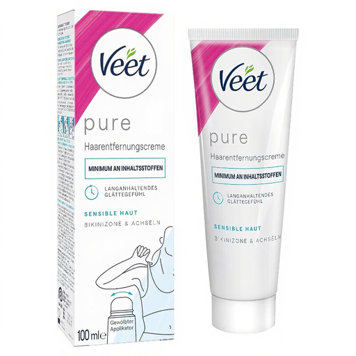 Veet PURE Enthaarungscreme für Bikinizone und Achseln