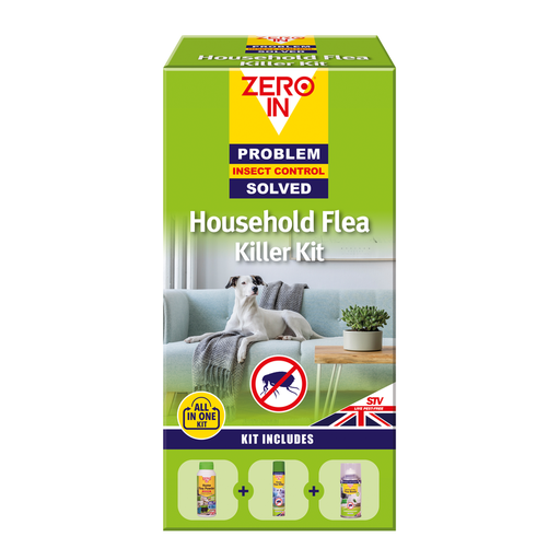 Zero In All-In-One Household Flea Killer Kit