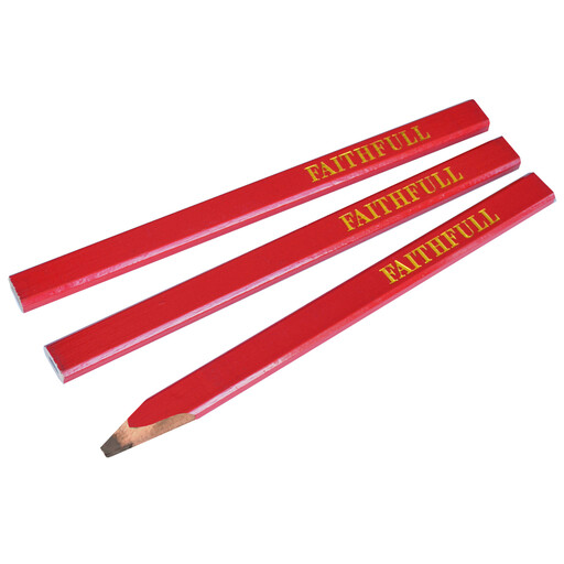 Faithful Carpenters Pencils 3 Pack Medium Graded