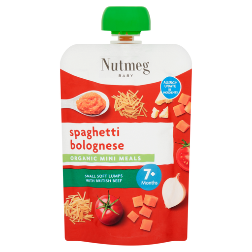 Nutmeg Spaghetti Bolognese 7+ Months pot