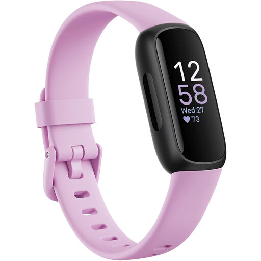 Fitbit Inspire 3 Fitness Tracker – Lilac Bliss/Black
