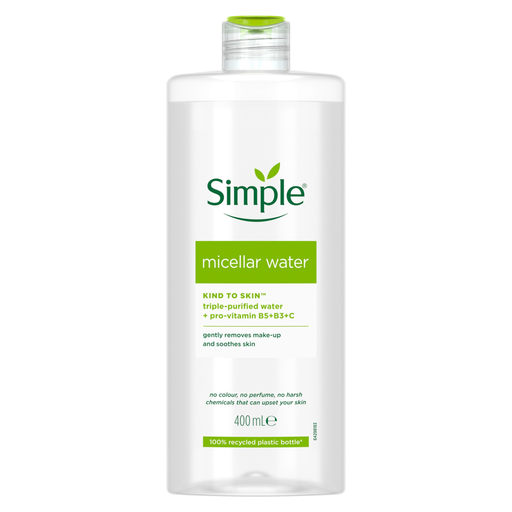 Simple Kind to Skin Micellar Cleansing Water