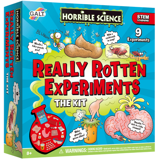 Galt Horrible Science Really Rotten Experiments Science Kit for Kids