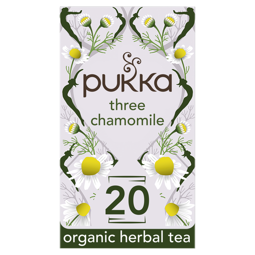 Pukka Three Chamomile Organic 20 Herbal Tea Bags